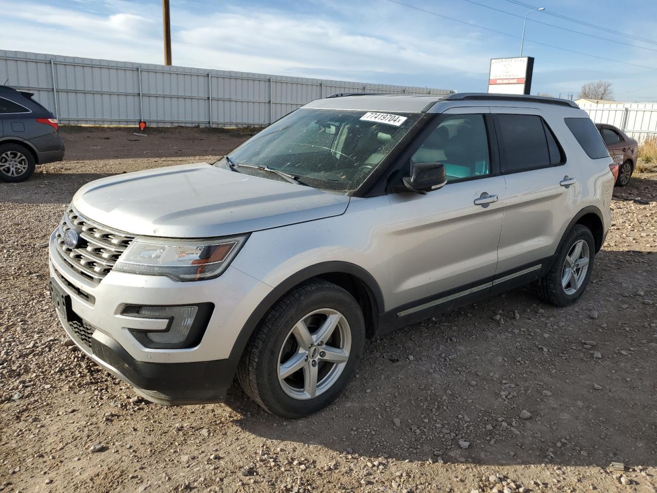 2016 Ford Explorer Xlt VIN: 1FM5K8D89GGC43110 Lot: 77419704