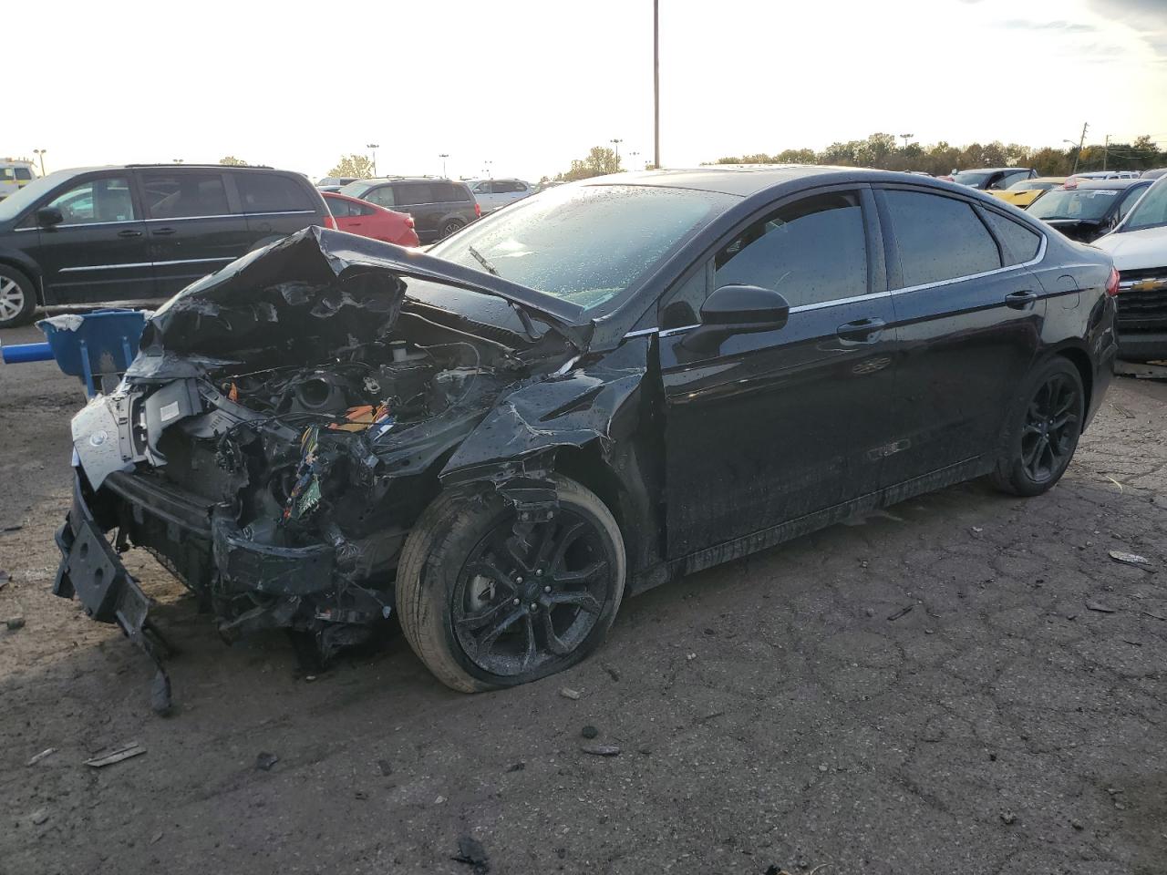 VIN 3FA6P0HD8KR268042 2019 FORD FUSION no.1