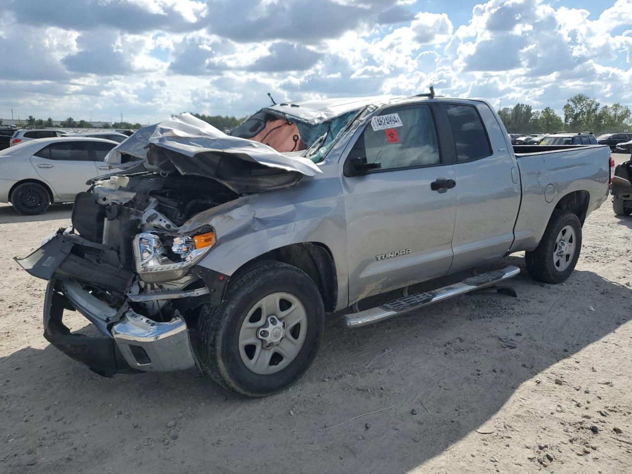 2017 Toyota Tundra Double Cab Sr VIN: 5TFRM5F14HX122453 Lot: 74624994