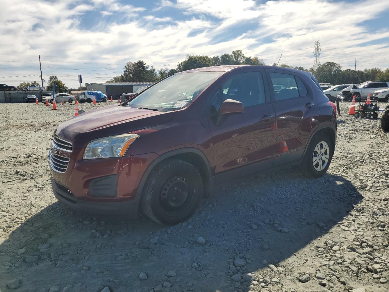 2016 Chevrolet Trax Ls VIN: 3GNCJKSB7GL258024 Lot: 75571794