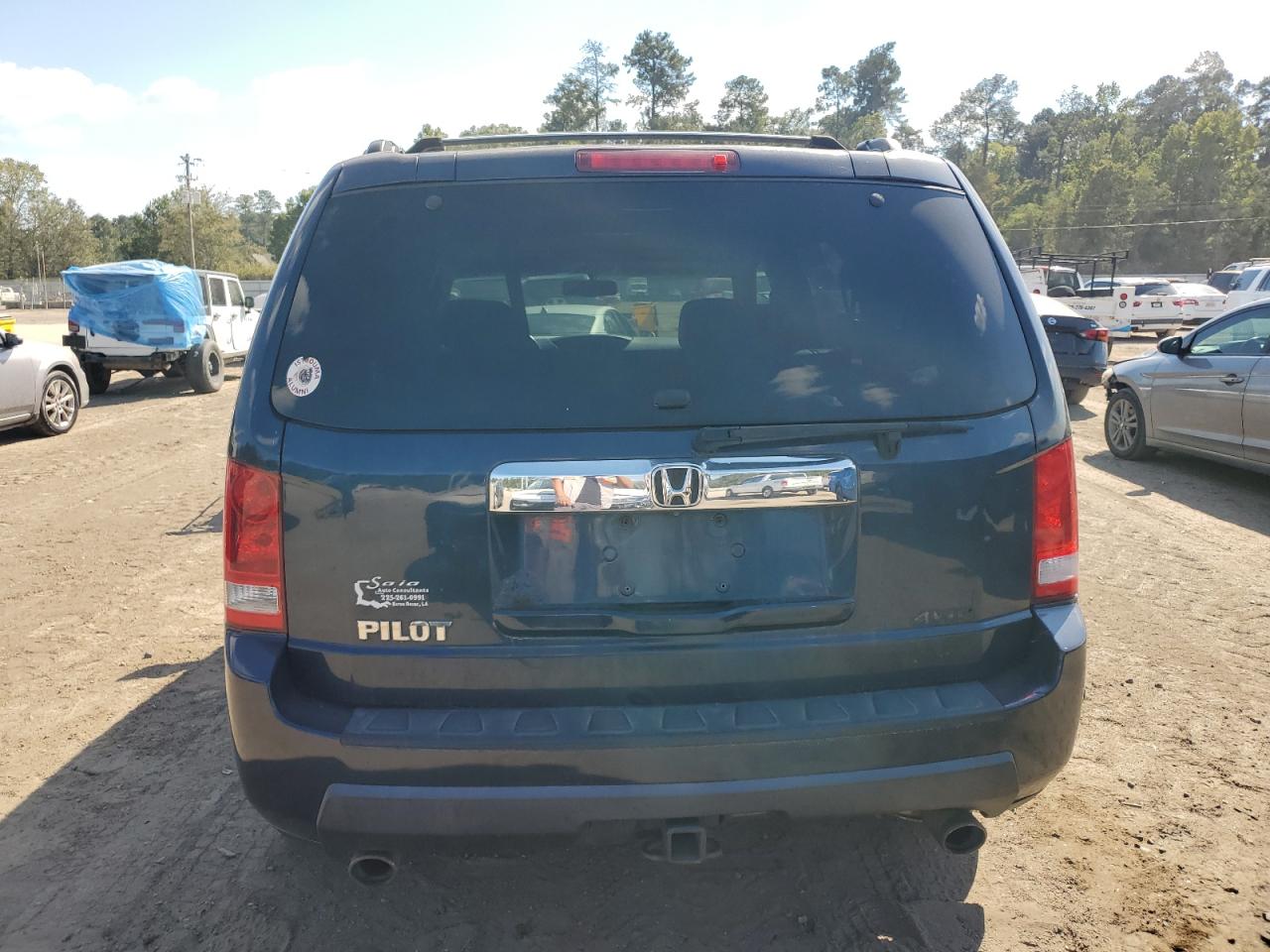 2009 Honda Pilot Exl VIN: 5FNYF48549B047118 Lot: 75078834