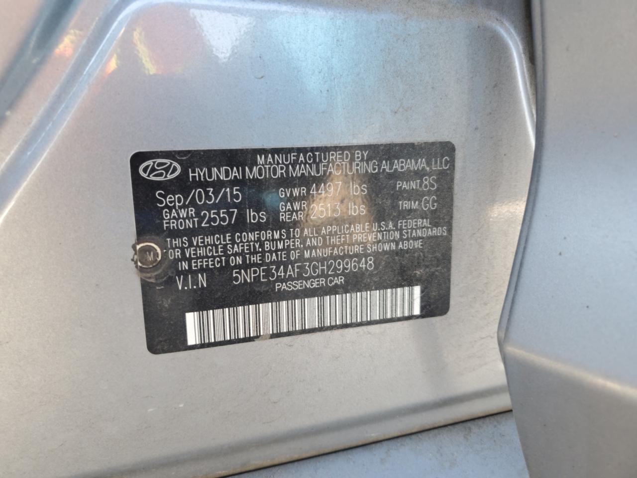 2016 Hyundai Sonata - Image 13