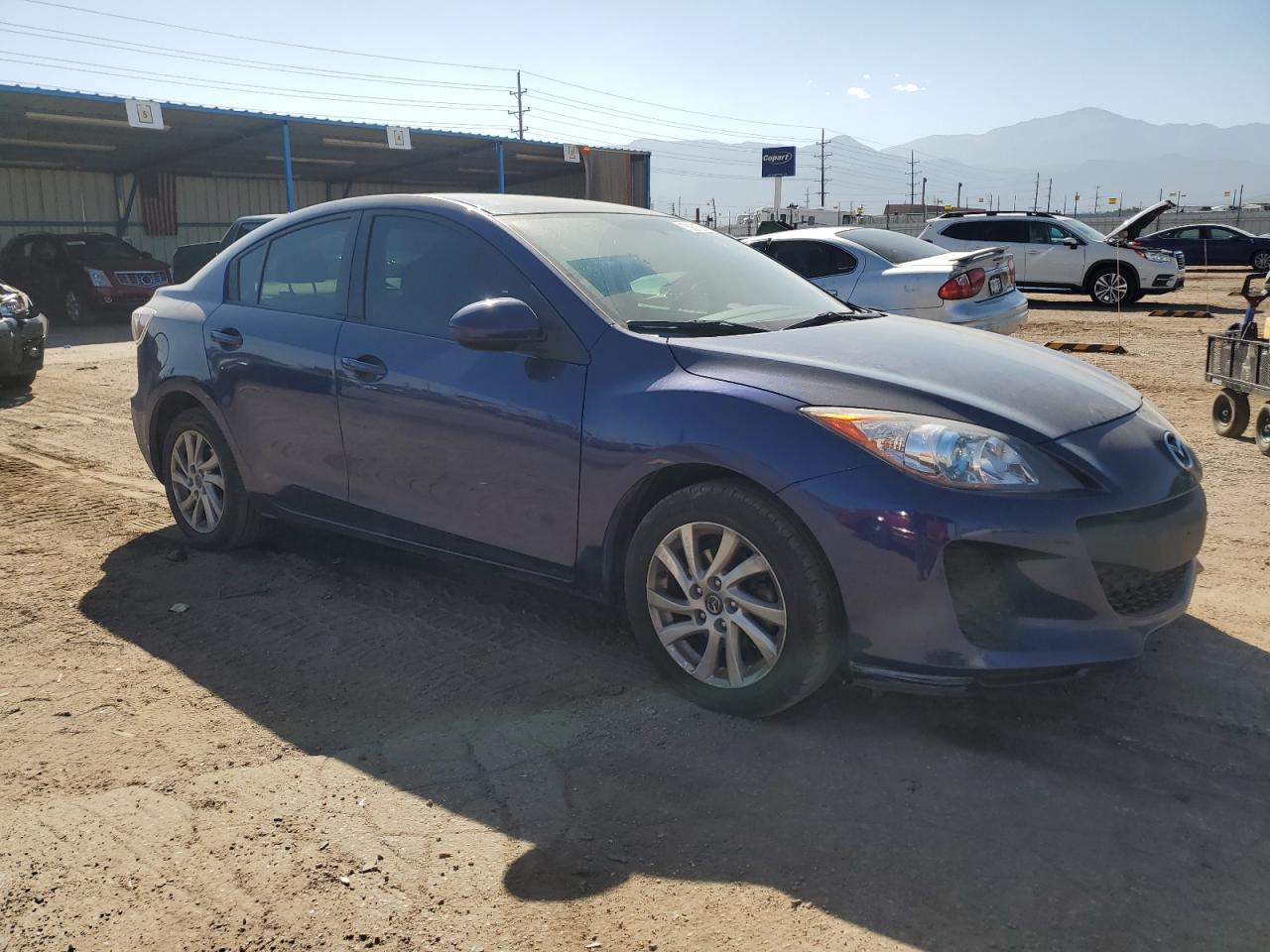 VIN JM1BL1V73D1719660 2013 MAZDA 3 no.4