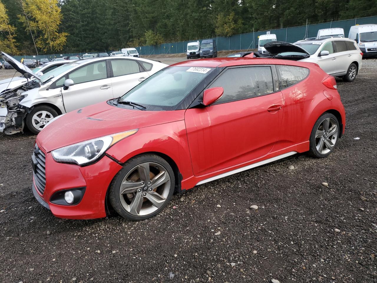 VIN KMHTC6AE8FU240248 2015 HYUNDAI VELOSTER no.1