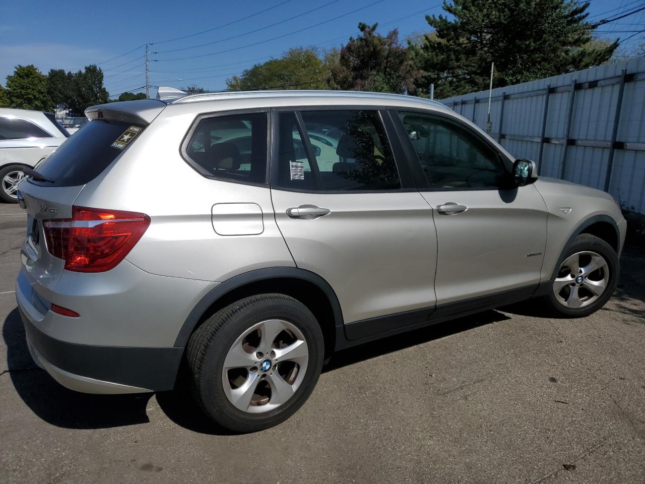 2012 BMW X3 xDrive28I VIN: 5UXWX5C51CL726929 Lot: 74481734