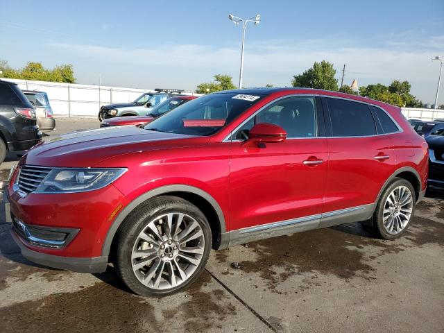  LINCOLN MKX 2016 Бургунди