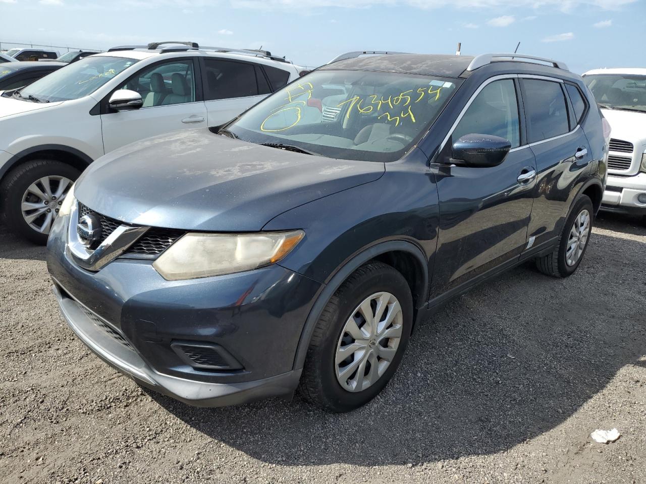 2016 Nissan Rogue S VIN: KNMAT2MT9GP602747 Lot: 76340554