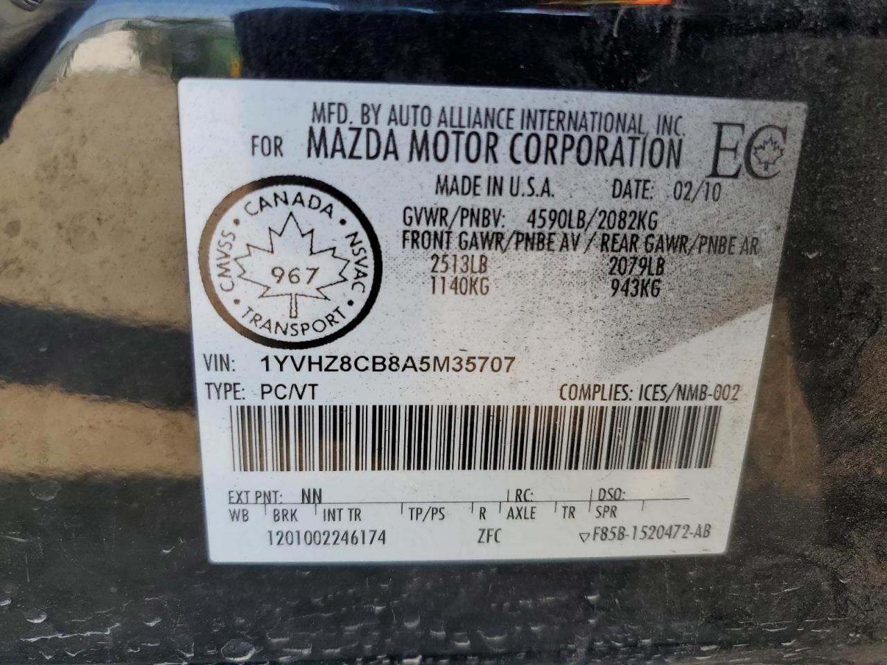 2010 Mazda 6 - Image 12