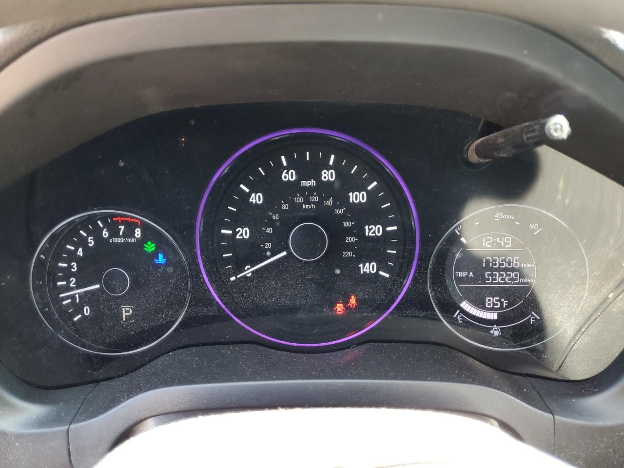 2016 Honda Hr-V Lx VIN: 3CZRU5H34GM743642 Lot: 76361214