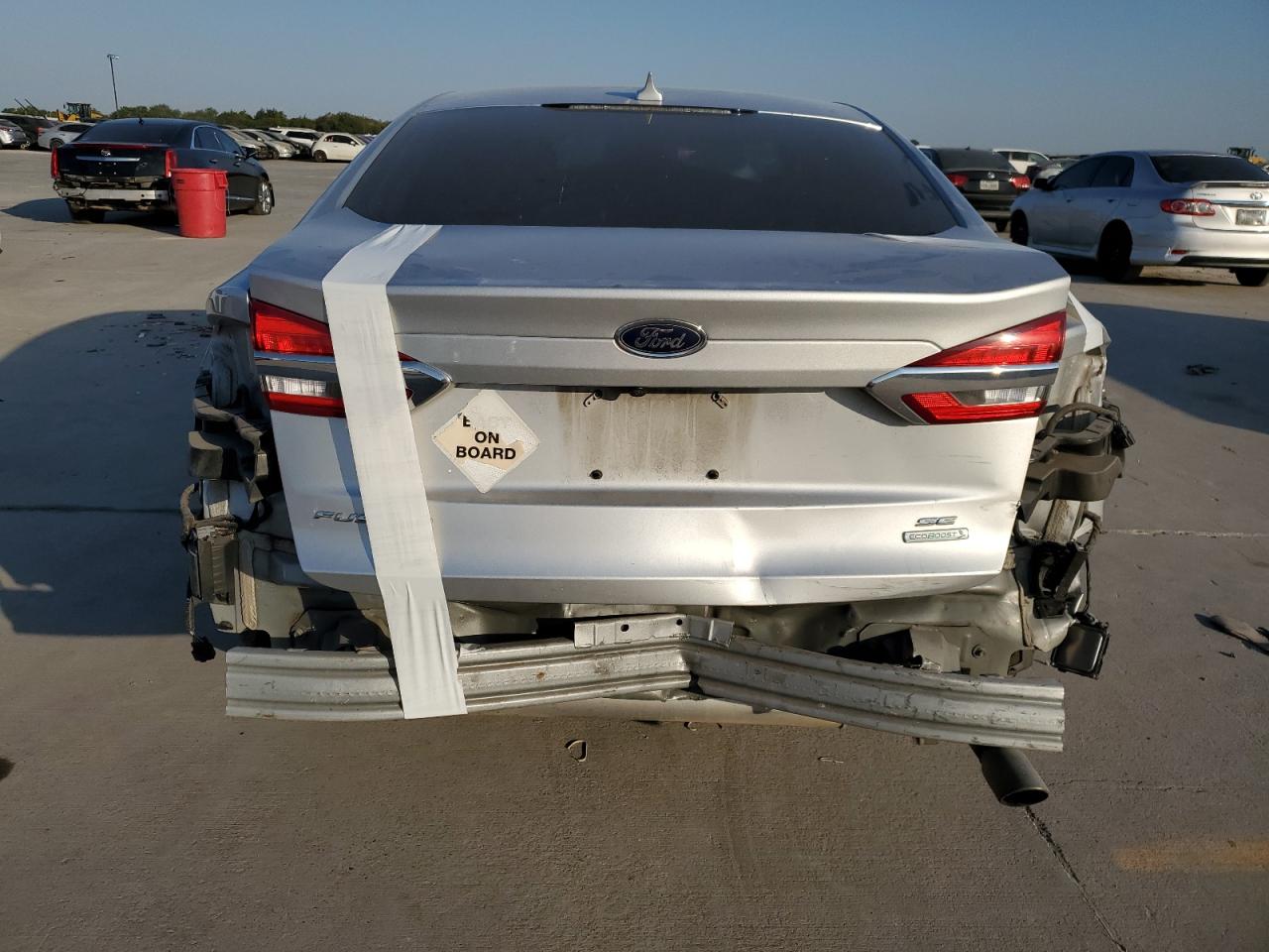 2019 Ford Fusion Se VIN: 3FA6P0HD5KR169842 Lot: 75256634