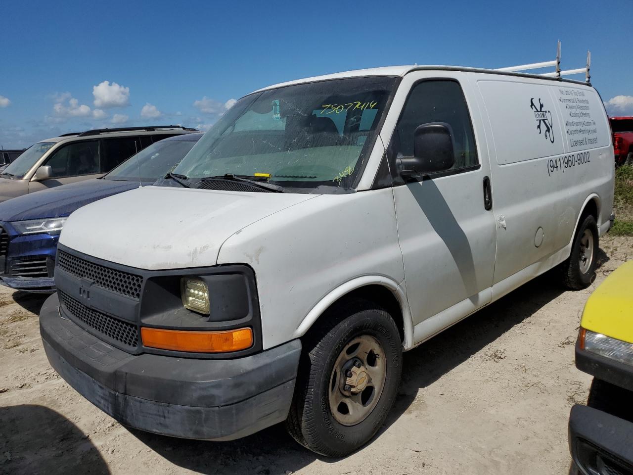 2004 Chevrolet Express G1500 VIN: 1GCFG15X641128583 Lot: 75077414