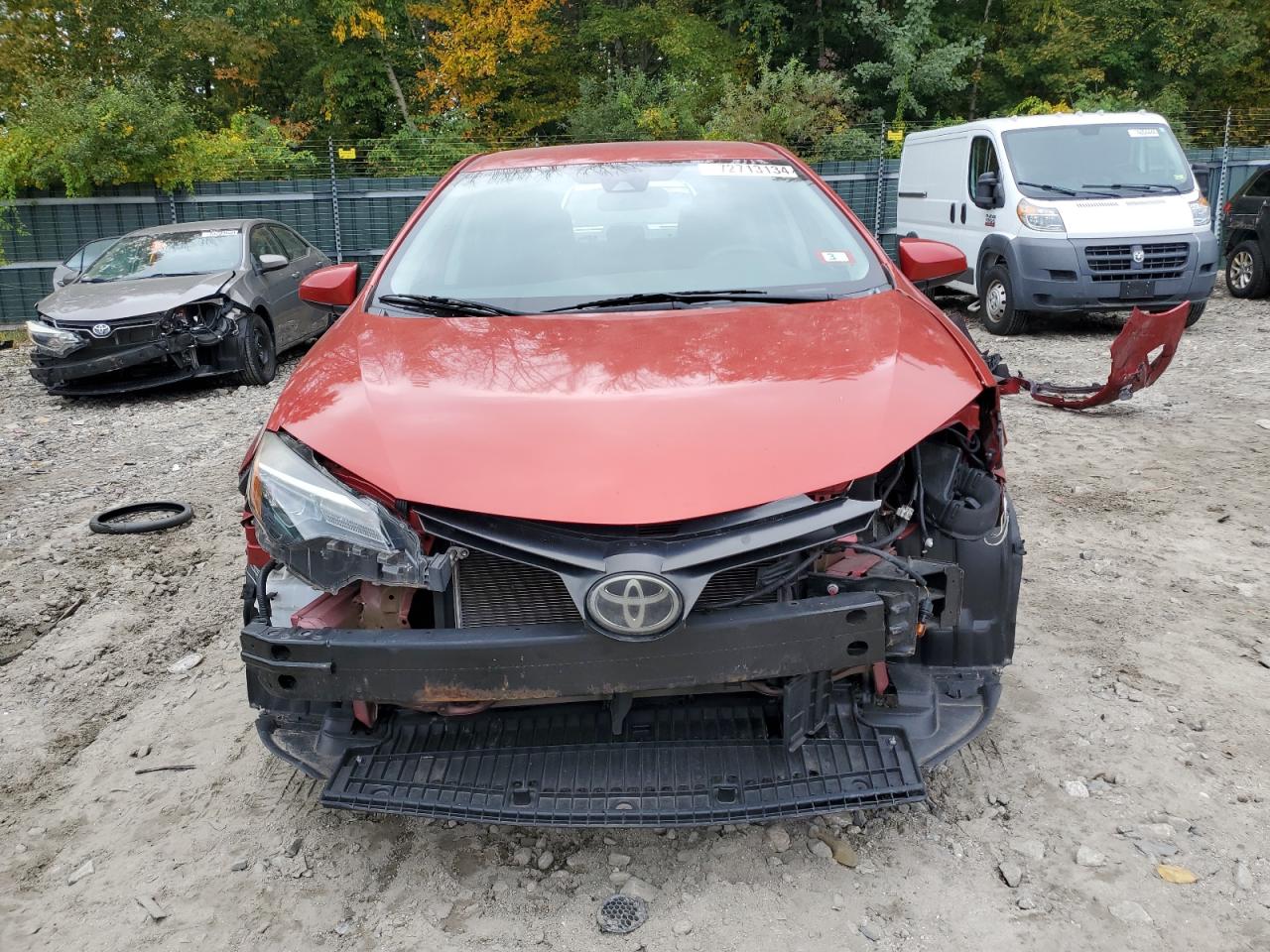 2019 Toyota Corolla L VIN: 5YFBURHEXKP941787 Lot: 72713134