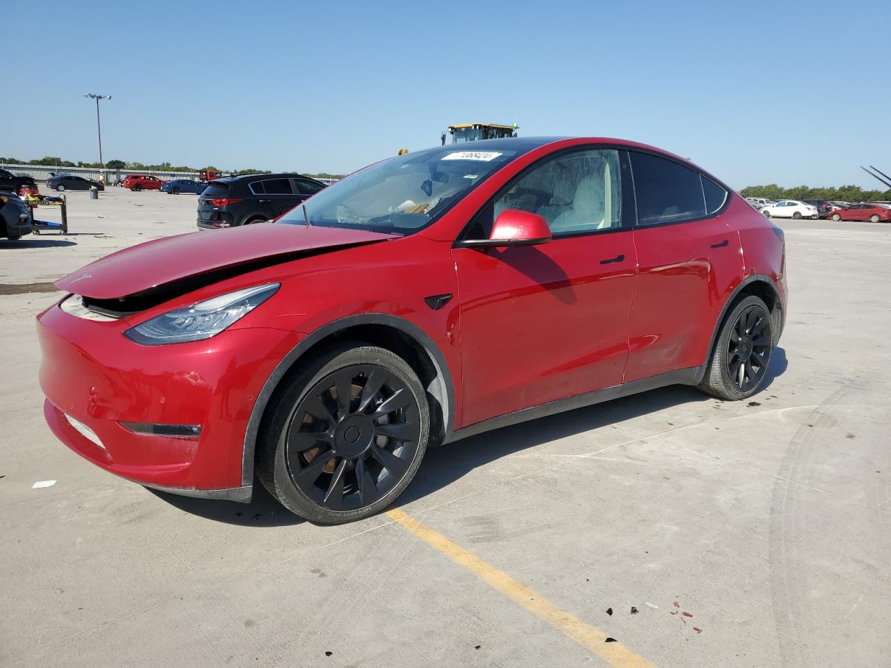 7SAYGAEE0NF414044 2022 TESLA MODEL Y - Image 1