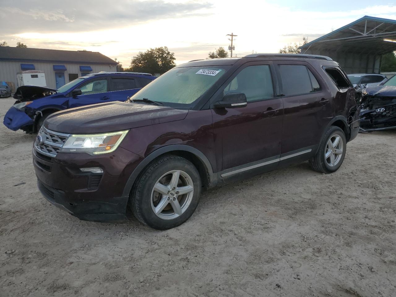 1FM5K7D88JGB03499 2018 FORD EXPLORER - Image 1