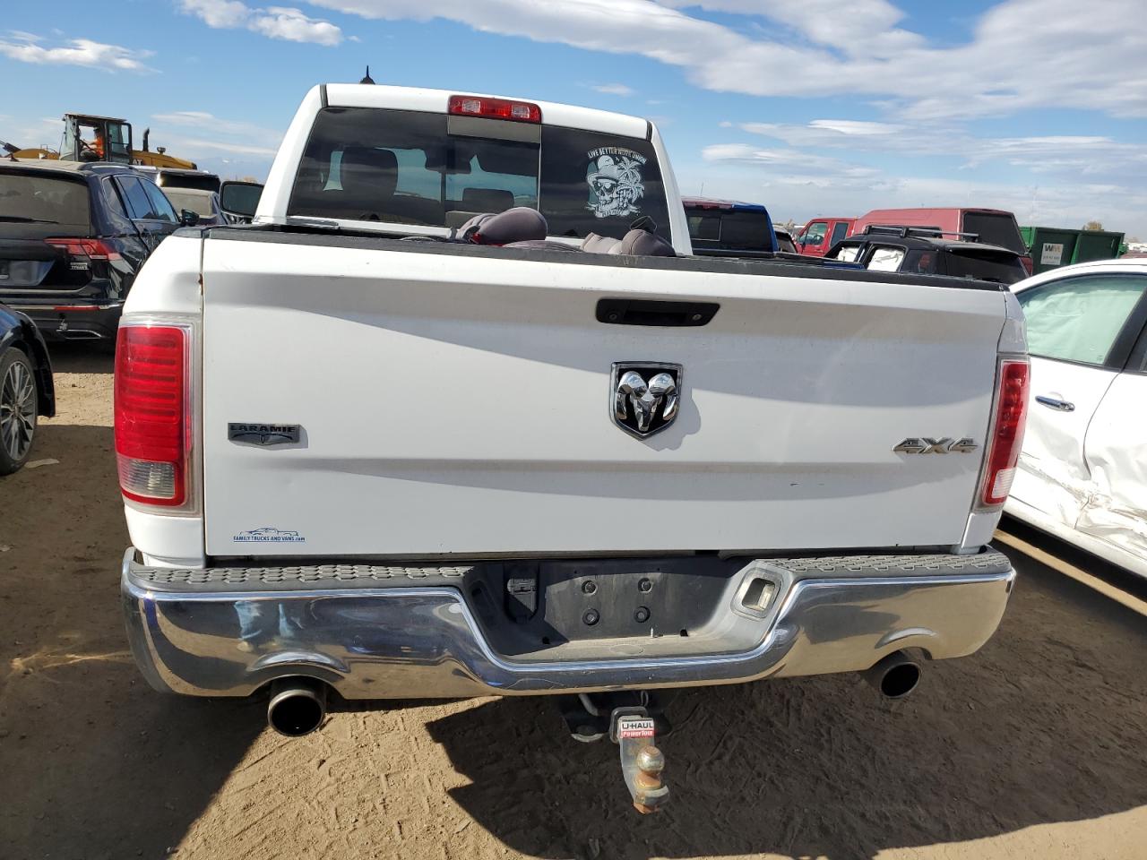 2017 Ram 1500 Laramie VIN: 1C6RR7JT2HS663320 Lot: 78181764