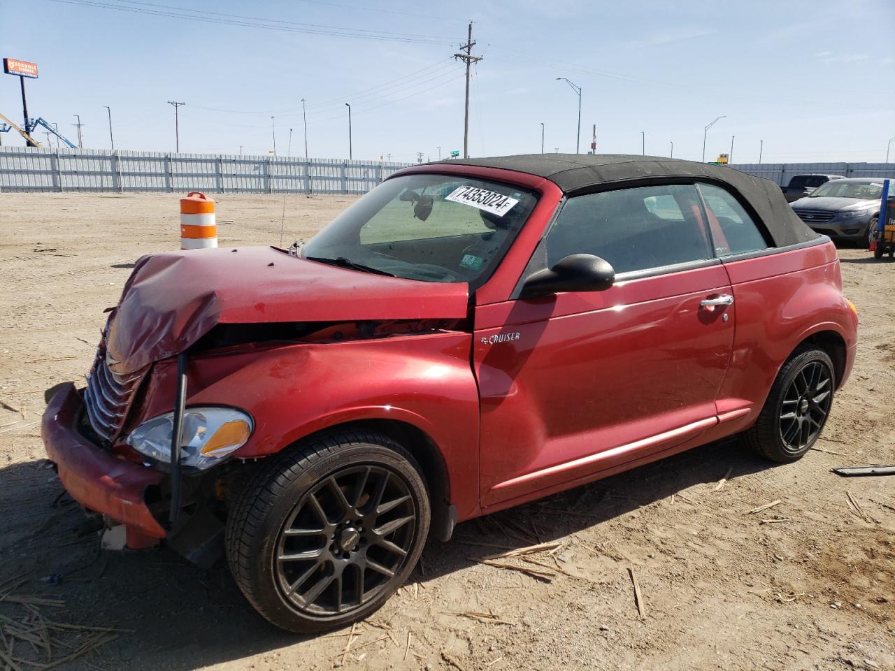 2005 Chrysler Pt Cruiser Gt VIN: 3C3AY75S65T266055 Lot: 74353024