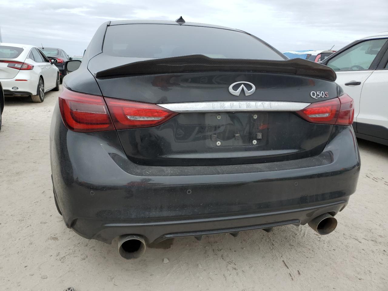 2020 Infiniti Q50 Red Sport 400 VIN: JN1FV7AP9LM630390 Lot: 76655404