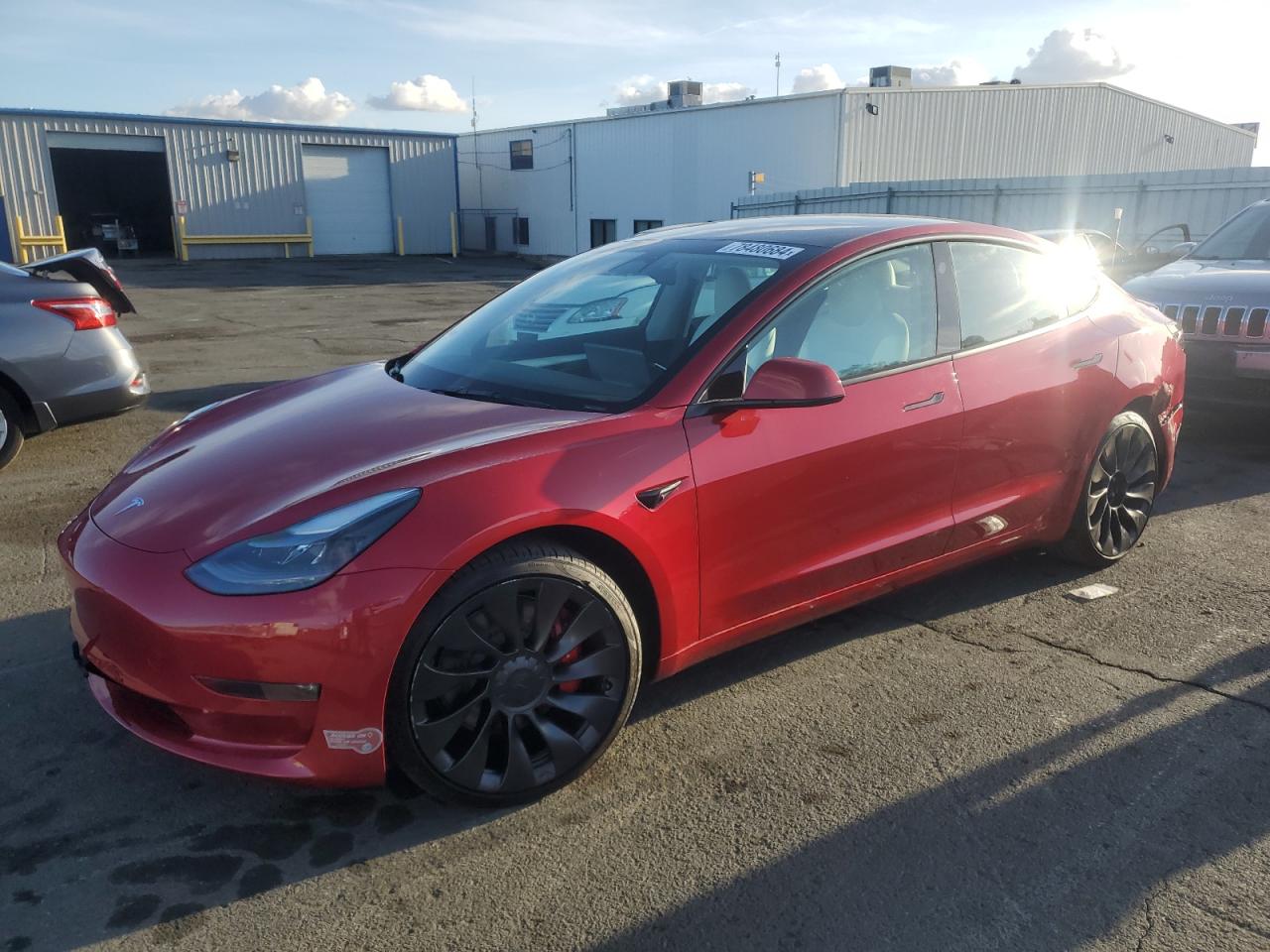 VIN 5YJ3E1EC9PF692309 2023 TESLA MODEL 3 no.1