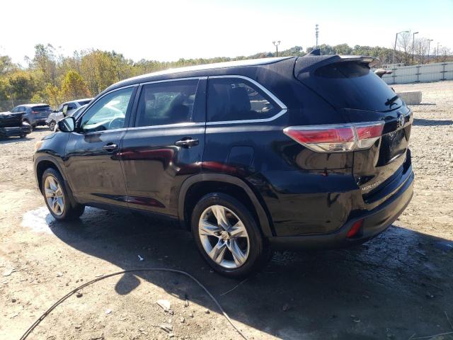  TOYOTA HIGHLANDER 2015 Czarny