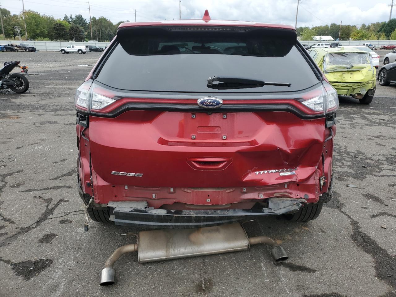 2018 Ford Edge Titanium VIN: 2FMPK4K99JBB43696 Lot: 75559924