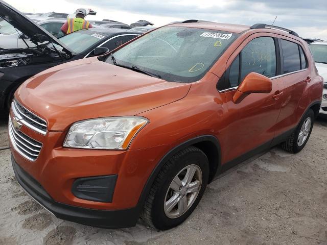  CHEVROLET TRAX 2016 Оранжевый