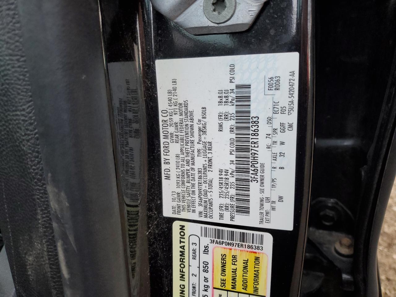 2014 Ford Fusion - Image 12