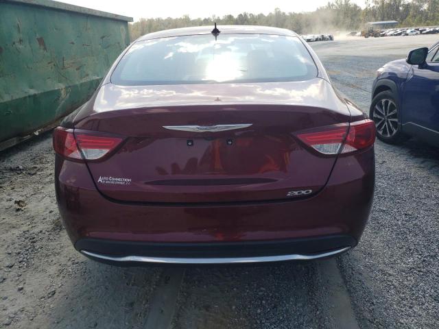 Sedans CHRYSLER 200 2017 Bordowy
