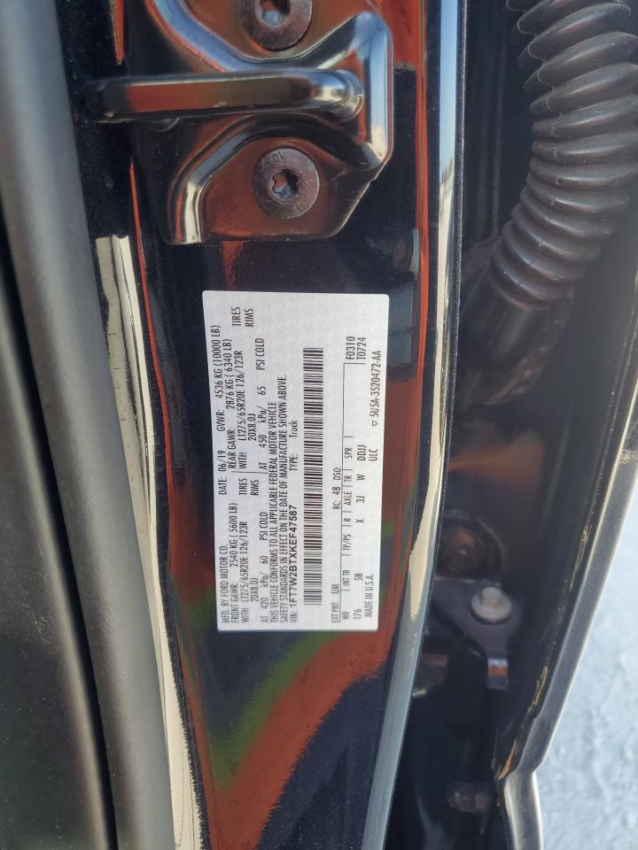 1FT7W2BTXKEF47587 2019 Ford F250 Super Duty