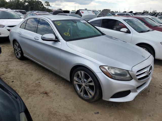  MERCEDES-BENZ C-CLASS 2016 Srebrny