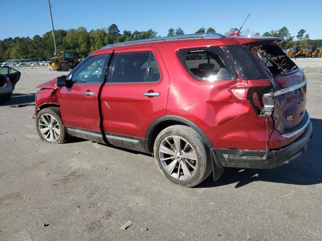  FORD EXPLORER 2018 Червоний