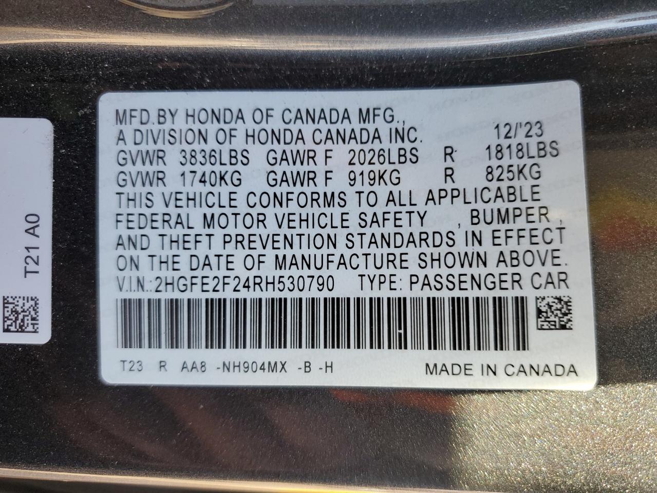 2024 Honda Civic - Image 14