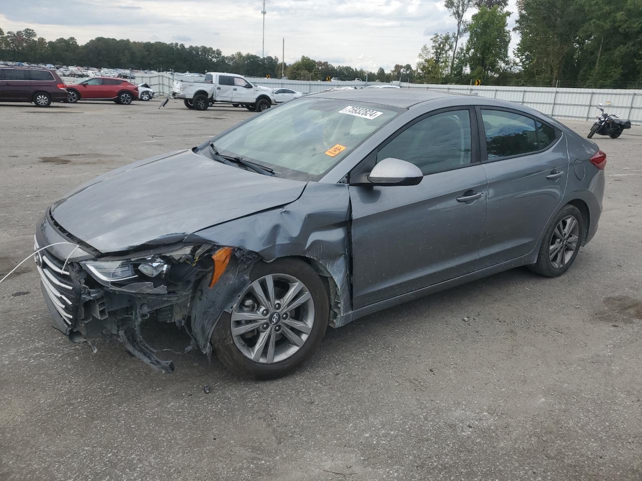 2018 Hyundai Elantra Sel VIN: KMHD84LF8JU477895 Lot: 75932824