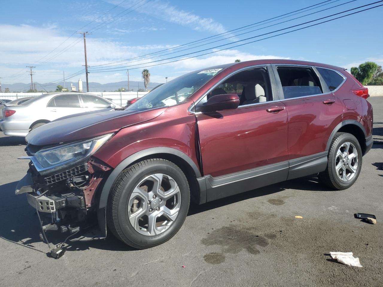 2018 Honda Cr-V Ex VIN: 7FARW1H50JE055230 Lot: 77654014