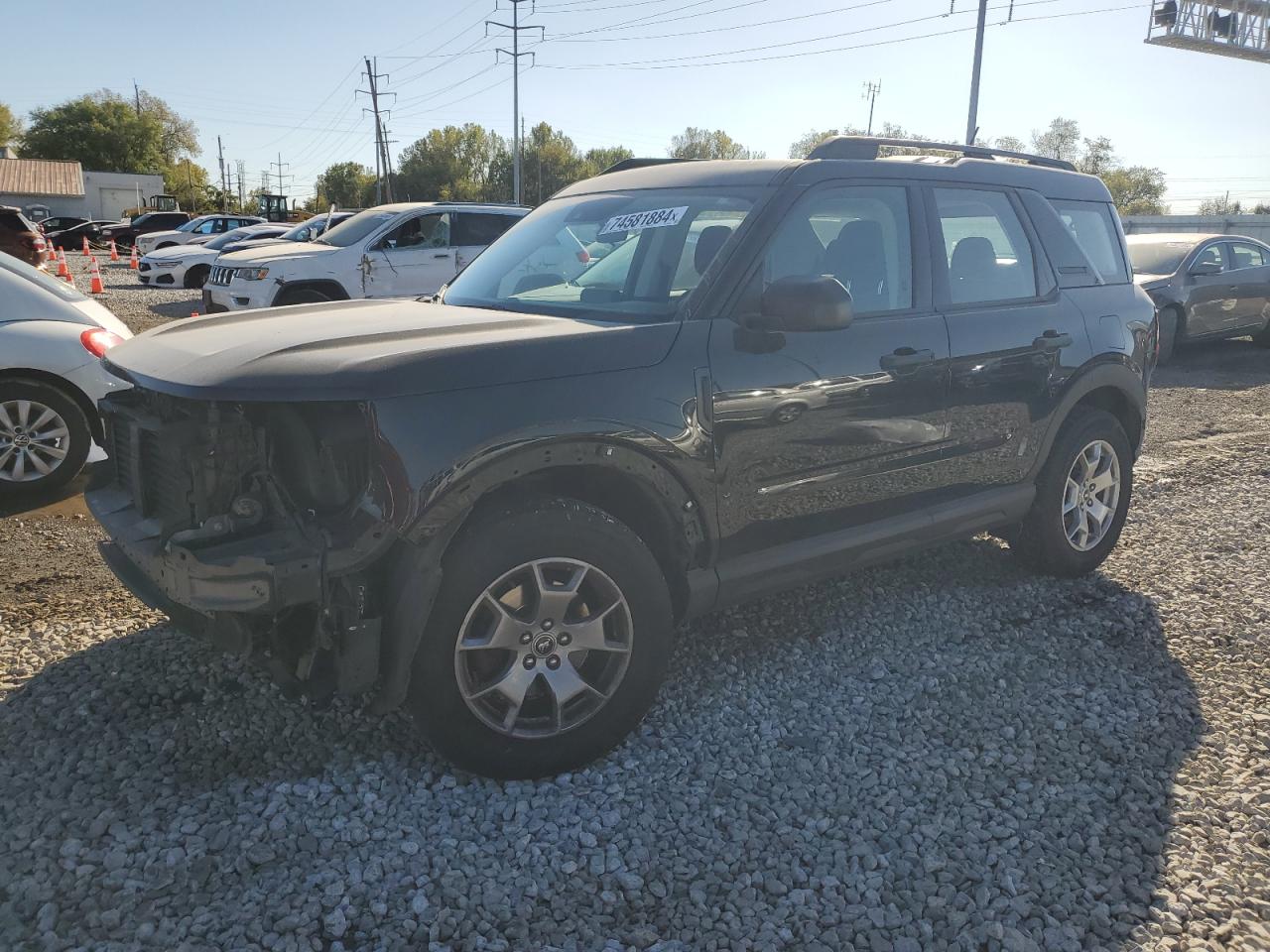 2022 Ford Bronco Sport VIN: 3FMCR9A66NRD20100 Lot: 74581884