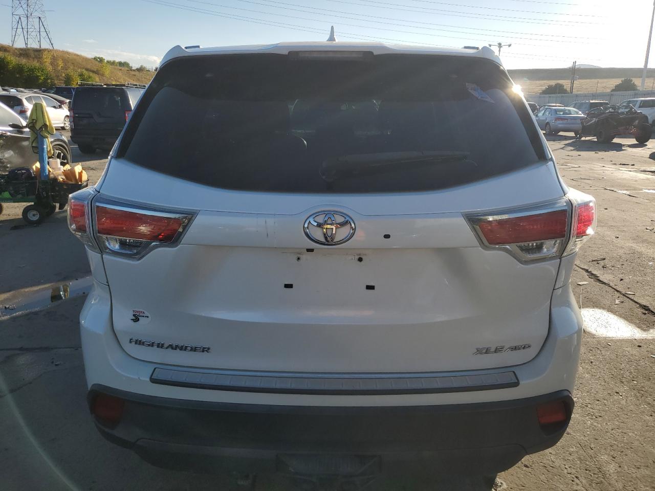 5TDJKRFH7FS222783 2015 Toyota Highlander Xle