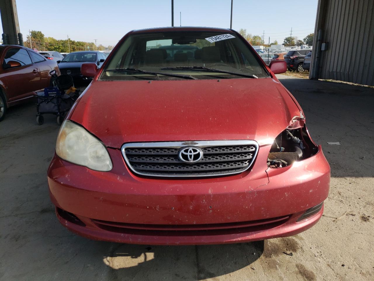 2005 Toyota Corolla Ce VIN: 2T1BR32E95C558192 Lot: 75481724