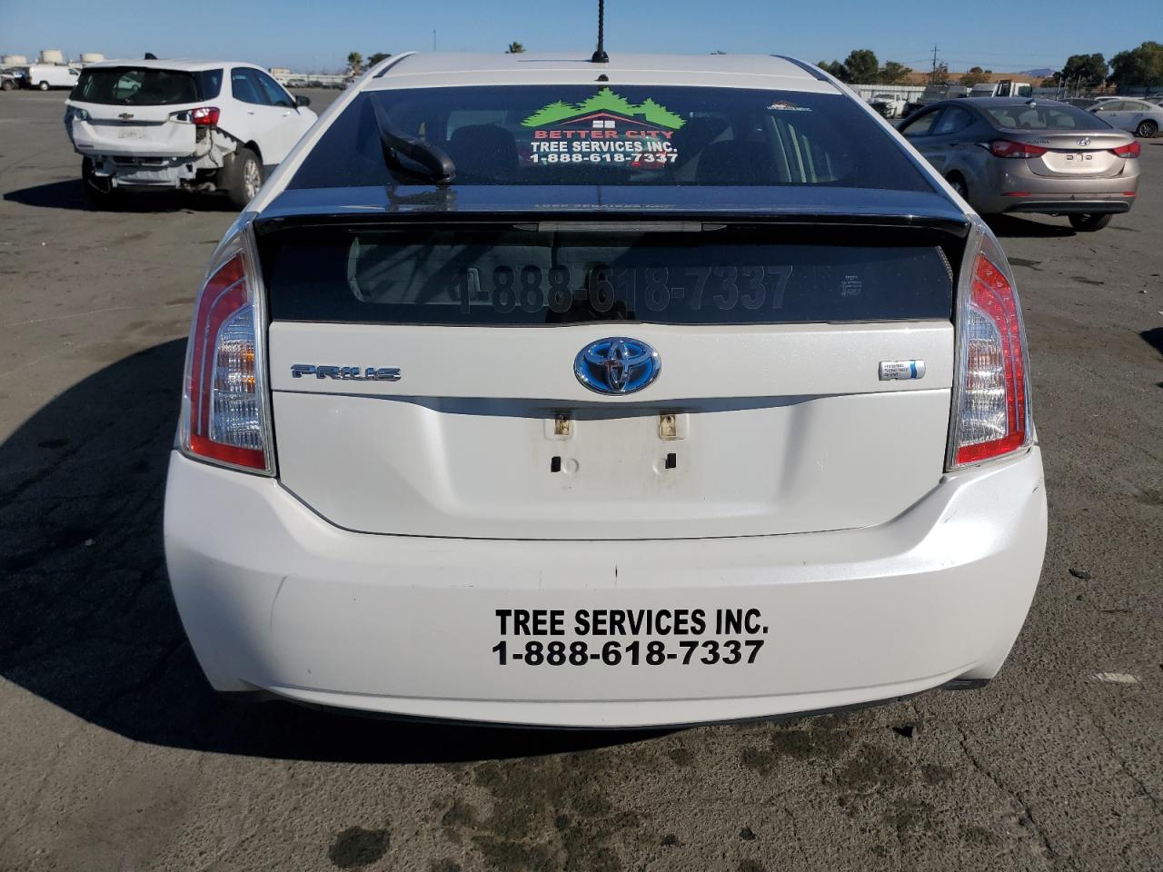 VIN JTDKN3DU1D5569134 2013 TOYOTA PRIUS no.6