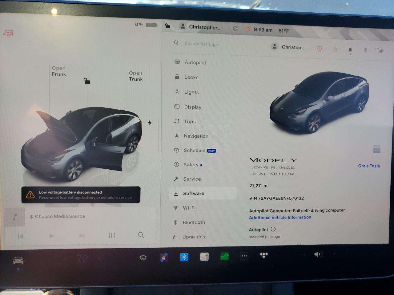 7SAYGAEE6NF576132 2022 Tesla Model Y