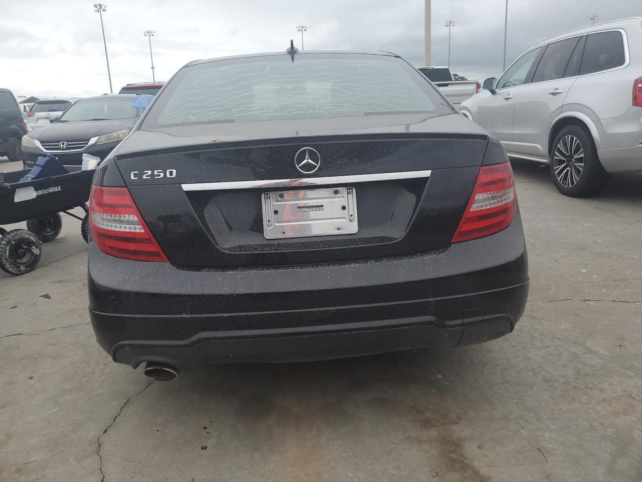 2012 Mercedes-Benz C 250 VIN: WDDGF4HB1CR206752 Lot: 74907974