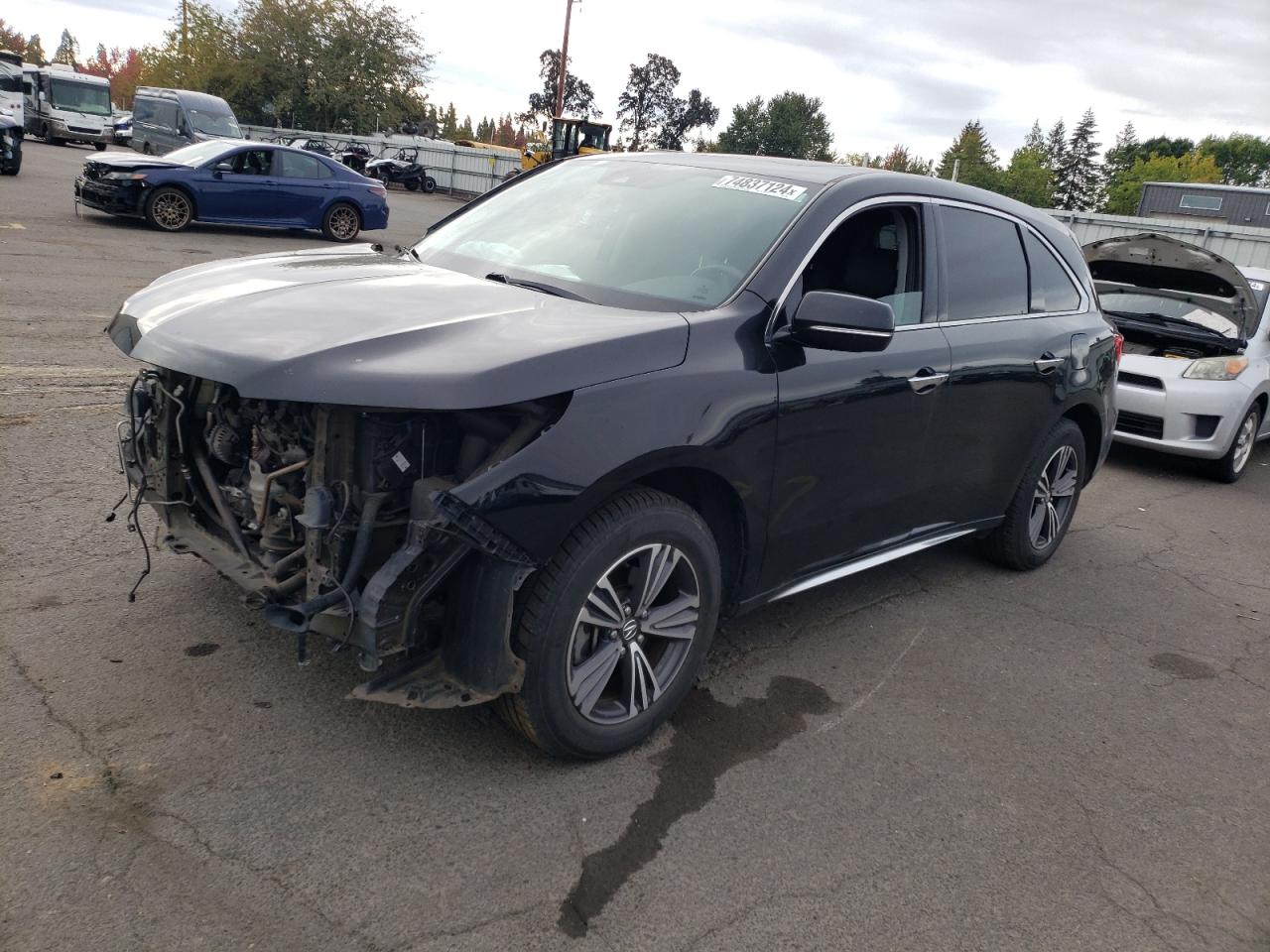 VIN 5FRYD4H3XHB041650 2017 ACURA MDX no.1