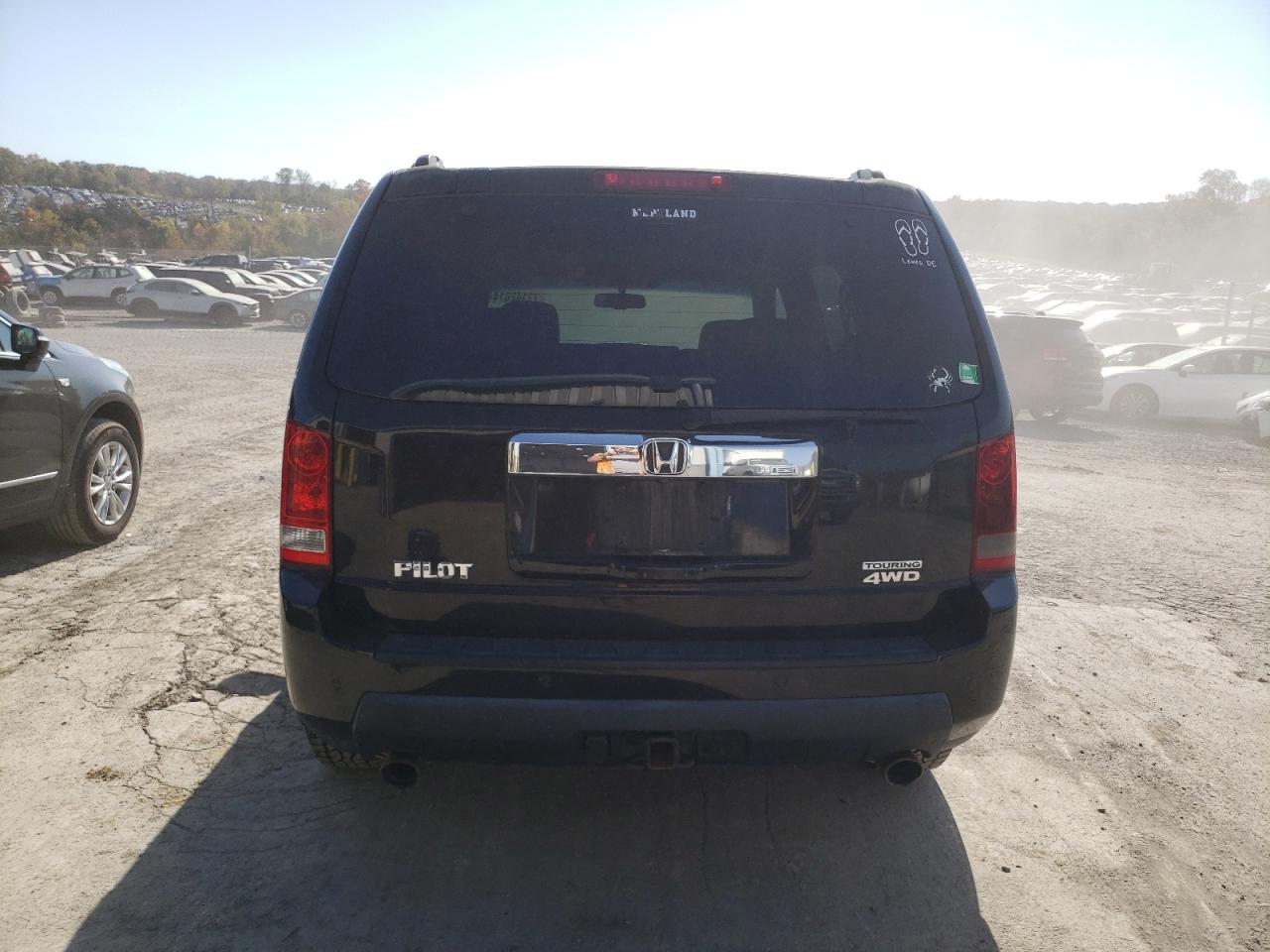 2010 Honda Pilot Touring VIN: 5FNYF4H89AB012833 Lot: 77142814