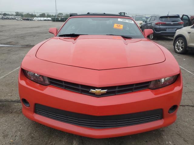  CHEVROLET CAMARO 2015 Red