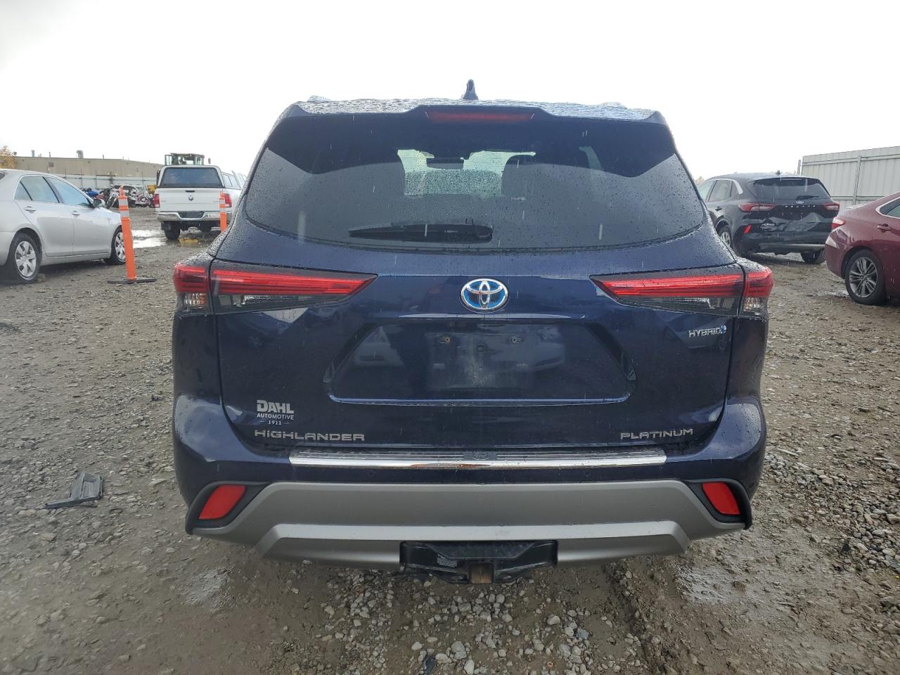 2021 Toyota Highlander Hybrid Platinum VIN: 5TDEBRCH7MS065890 Lot: 75600474