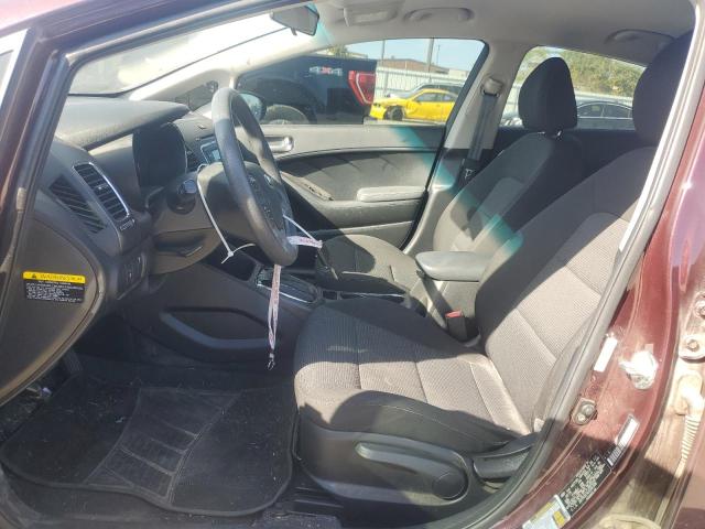 KIA FORTE 2018 Burgundy