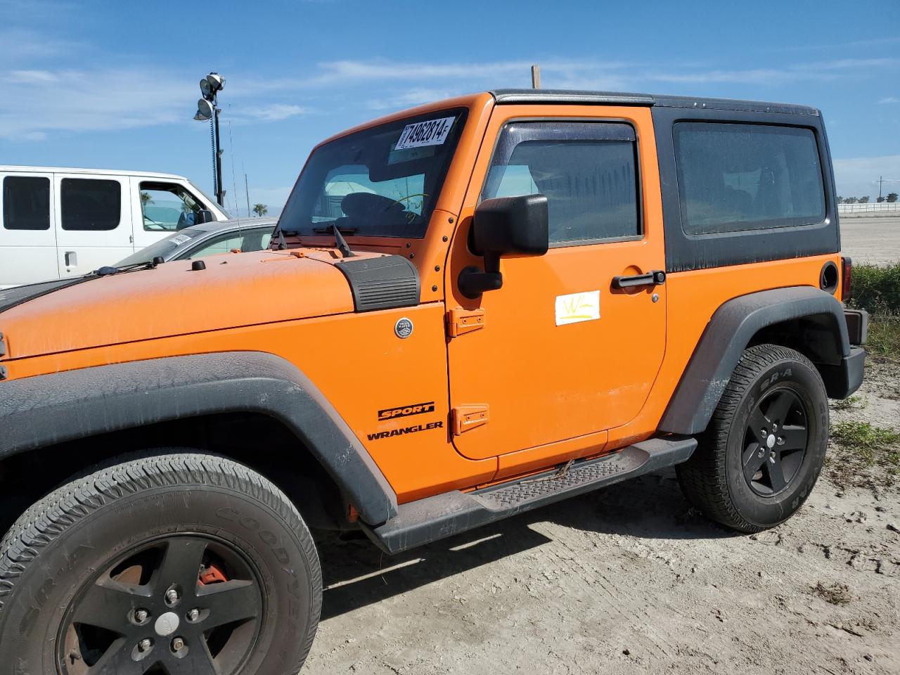 2013 Jeep Wrangler Sport VIN: 1C4AJWAG8DL527918 Lot: 74962814