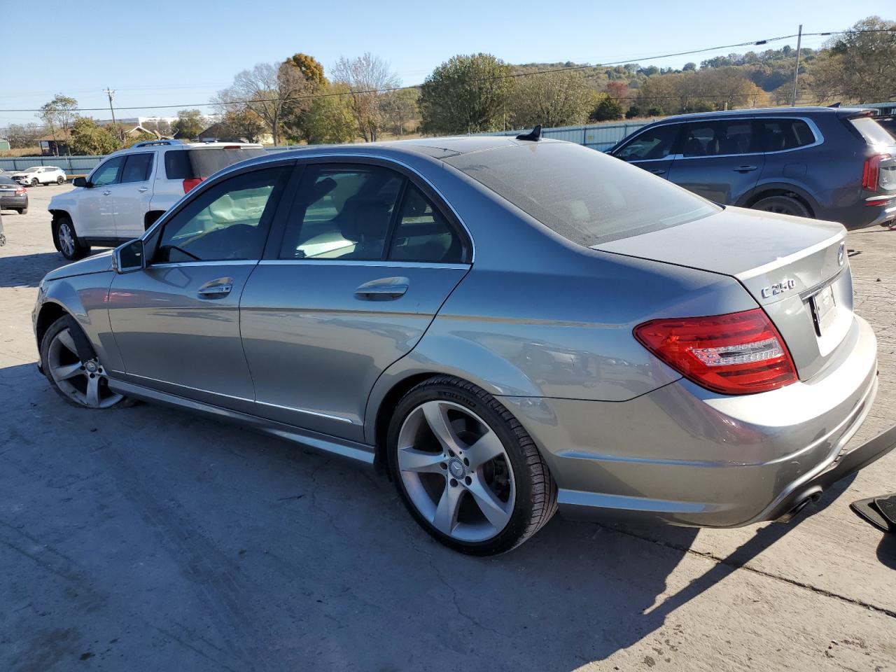 VIN WDDGF4HB6EA965382 2014 MERCEDES-BENZ C-CLASS no.2