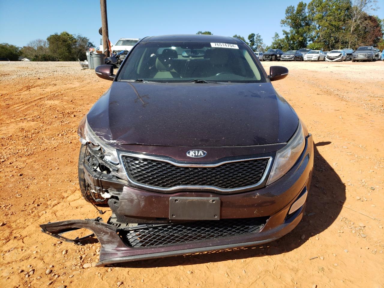 VIN 5XXGN4A70EG274257 2014 KIA OPTIMA no.5