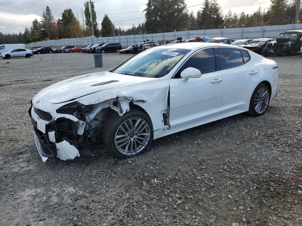 VIN KNAE15LA1J6031368 2018 KIA STINGER no.1