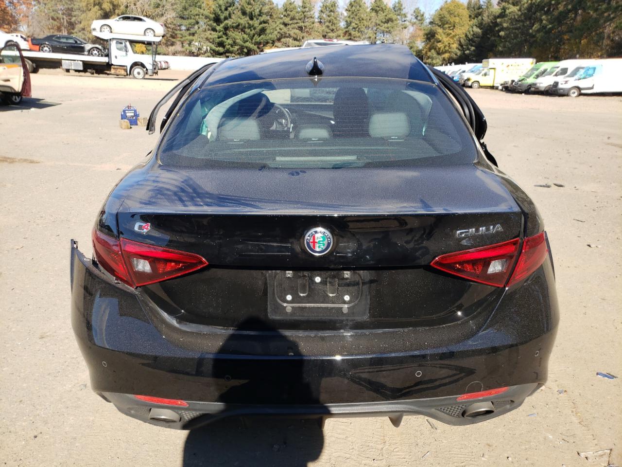 2019 Alfa Romeo Giulia Ti VIN: ZARFANBNXK7605785 Lot: 77092974