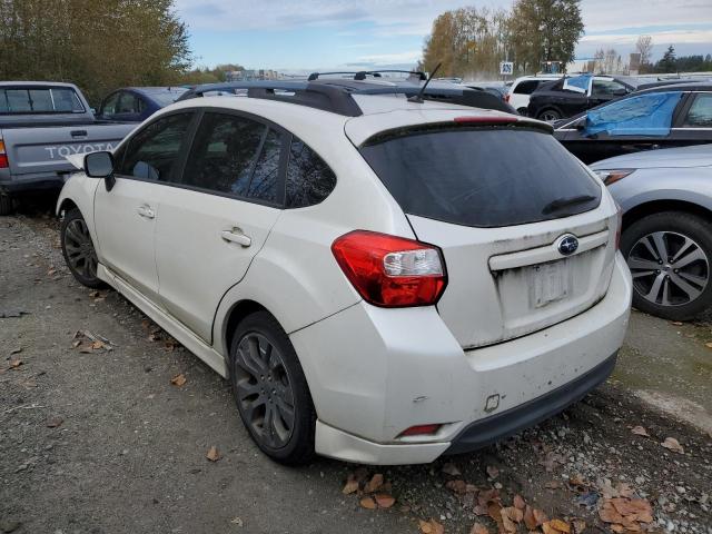 Кросовери SUBARU IMPREZA 2012 Білий